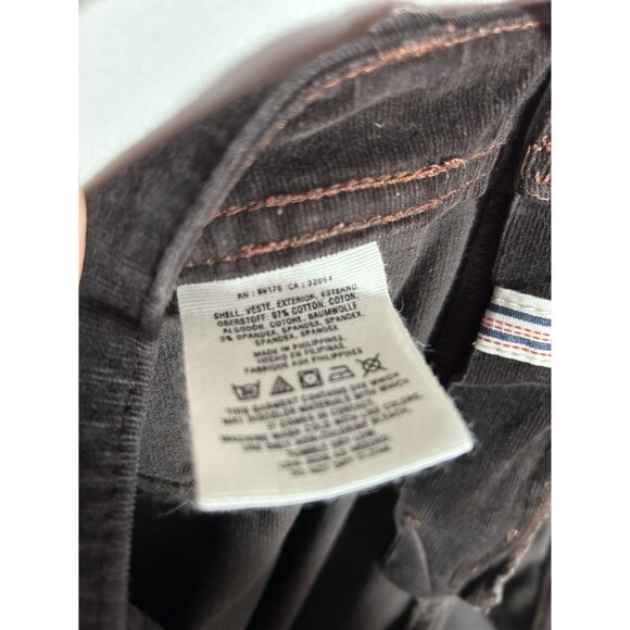 Corduroy Pilcro & The Letterpress Womens Pants Fit Serif No 31 Brown - Picture 13 of 16